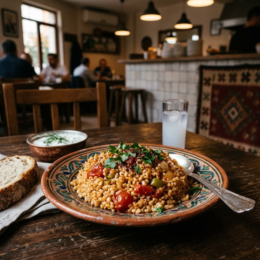 Bulgur pilavı