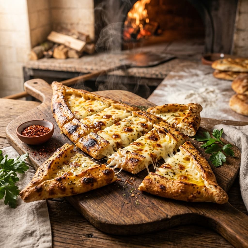 Kaşarlı pide