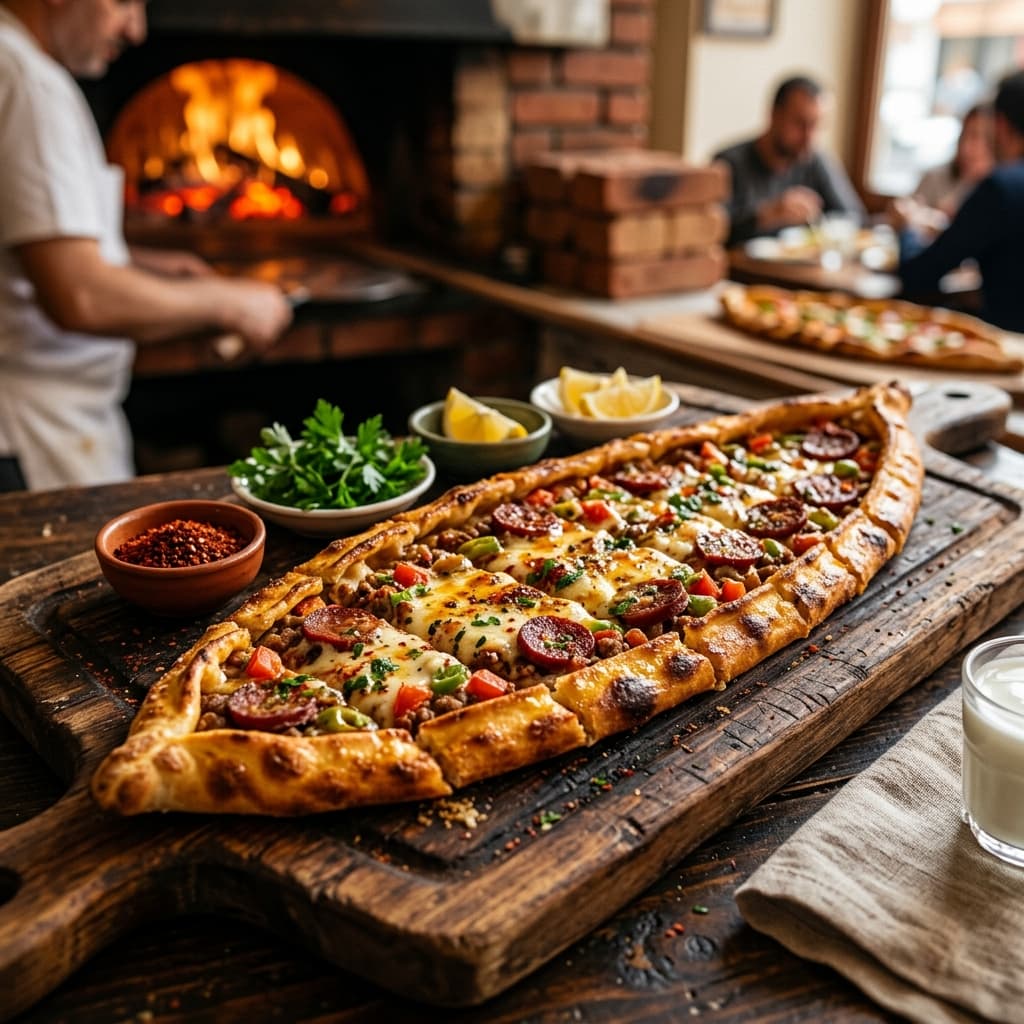Karışık pide